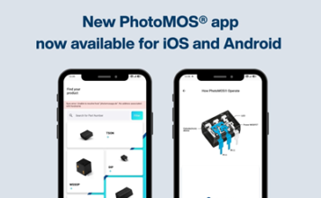 Panasonic PhotoMOS App Helps Developers Find the Right MOSFET Relay Panasonic PhotoMOS App