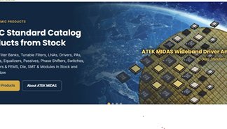 RF MMICs: ATEK MIDAS Launches Redesigned Website for RF Engineers RF MMICs