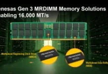 Renesas Gen 3 MRDIMM Chipset Solutions Advance DDR5 Memory Performance to 16,000 MT/s for Next-Gen AI and HPC Applications Renesas Gen 3 MRDIMM Chipset Solutions