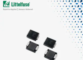 Littelfuse’s TP5.0SMD-FL FlatSuppressX TVS Diodes, Now at Mouser, Protect Vulnerable Circuits in Automotive Electronics TVS Diodes