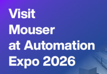 Mouser Automation Expo 2026: Showcasing Advanced Electronics and Industry 4.0 Innovations Mouser Automation Expo 2026