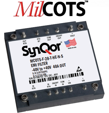 SynQor MCOTS Military MCOTS product