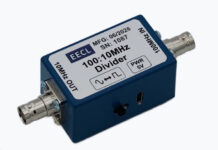 Saelig Frequency Divider Module Delivers Ultra-Low Phase Noise 100MHz to 10MHz Signal Conversion Saelig Frequency Divider Module