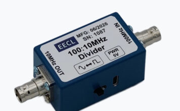 Saelig Frequency Divider Module Delivers Ultra-Low Phase Noise 100MHz to 10MHz Signal Conversion Saelig Frequency Divider Module