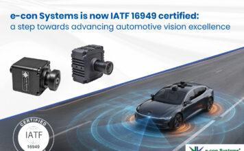 e-con Systems Earns IATF 16949 Certification for Automotive Vision Solutions IATF 16949 Certification