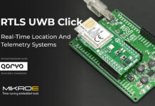 Develop real-time location and telemetry systems using ultra-wideband comms with the RTLS UWB Click from MIKROE RTLS UWB Click