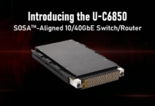 Aitech U-C6850 brings SOSA-aligned 10/40GbE to defence Aitech U-C6850