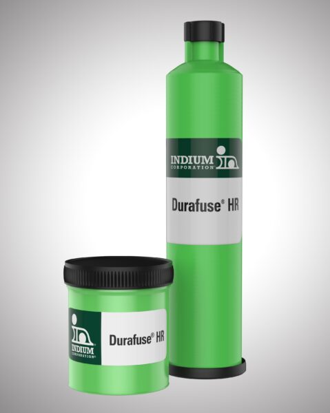 Durafuse® HR Solder Cartridge and Jar Group Indium Corporation Solder Paste