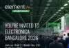element14 electronica India 2026 to Showcase Latest Electronics Technologies element14 electronica India 2026