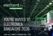 element14 electronica India 2026 to Showcase Latest Electronics Technologies element14 electronica India 2026