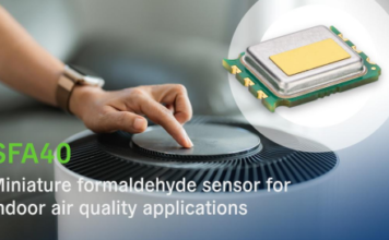 Sensirion SFA40 Formaldehyde Sensor Enables Accurate Indoor Air Quality Monitoring Sensirion SFA40 Formaldehyde Sensor