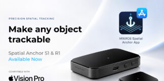 MIKROE Spatial Anchor S1 and R1 Enable Precise Real-Time Tracking for Apple Vision Pro Applications MIKROE Spatial Anchor