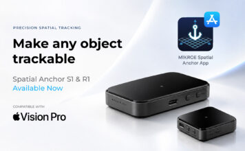 MIKROE Spatial Anchor S1 and R1 Enable Precise Real-Time Tracking for Apple Vision Pro Applications MIKROE Spatial Anchor