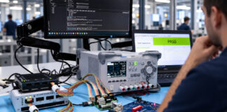 Combination module for boundary scan and flash programming in a single step SCANFLEX II Combination Module