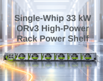 Advanced Energy Adds Single-Whip AC Input Option to 33 kW ORv3 HPR Power Shelf Advanced Energy 33 kW ORv3 Power Shelf