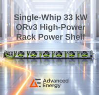 Advanced Energy 33 kW ORv3 Power Shelf