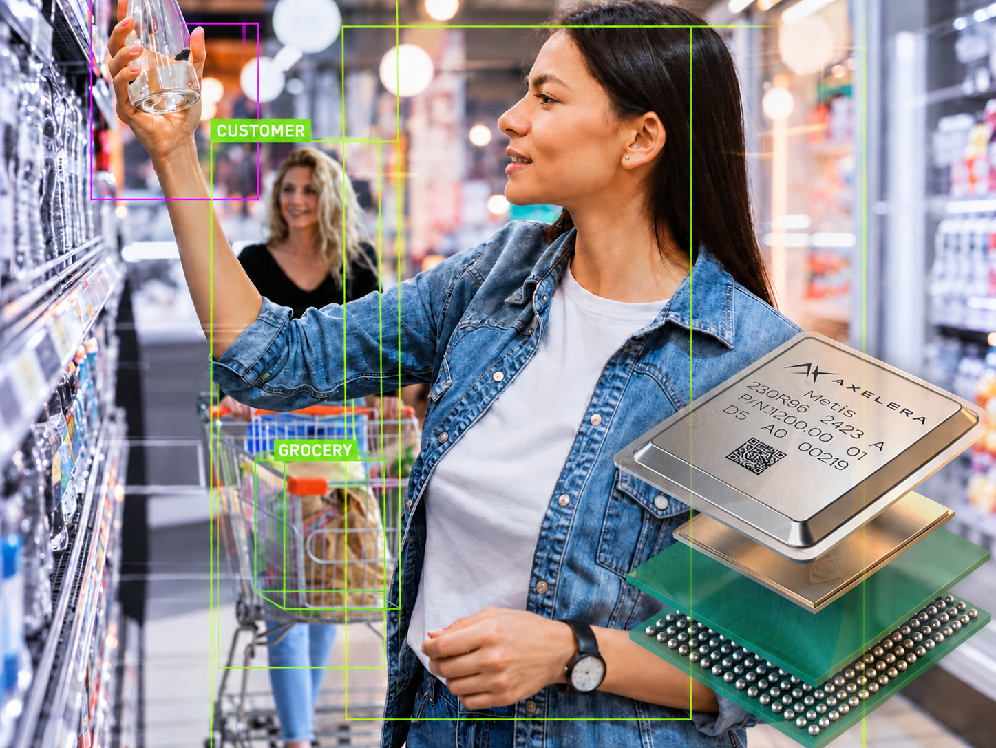Metis Power Axelera AI Edge AI Accelerators Demo at electronica 2026