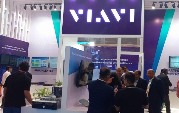 VIAVI Booth AI-driven telecom networks