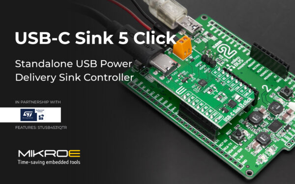 MIKROE USB-C Sink 5 Click